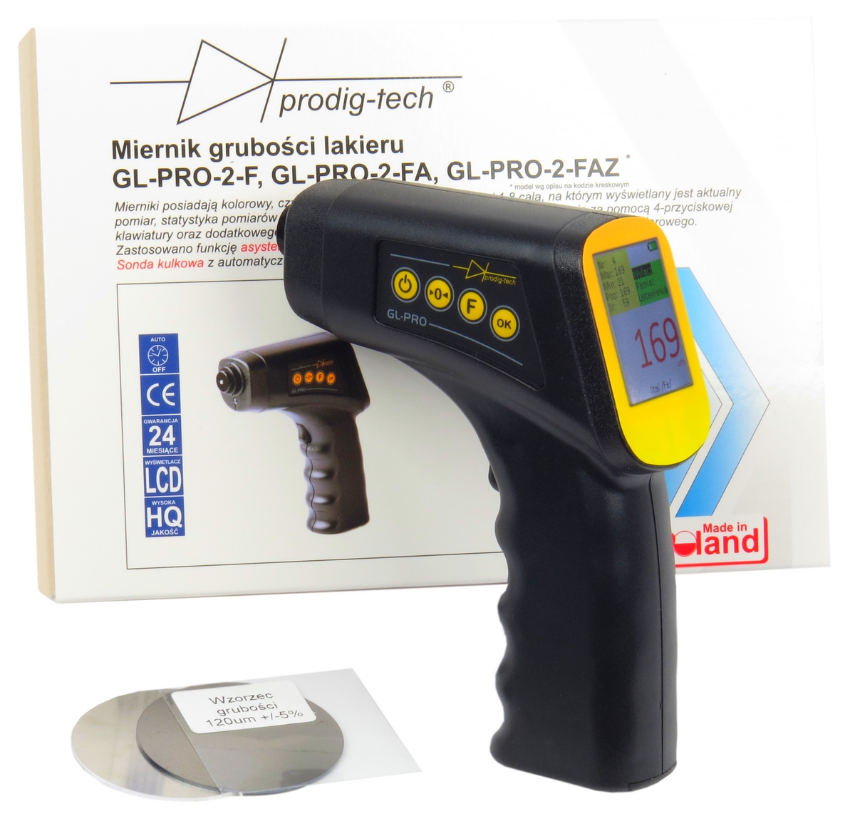 Miernik lakieru seria GL-PRO-2 Miernik lakieru seria GL-PRO-2